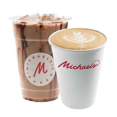 Mike's Mocha, hot and iced